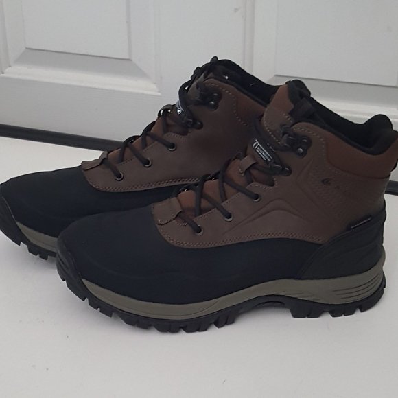 R CORD Men's Hiking Boots Waterproof Non-Slip, Hiking Boots for Men with Ankle - Picture 3 of 9